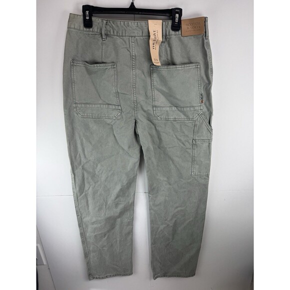 Scotch And Soda Men’s The Verve Relaxed Utlity Fit Jeans Size: 32/32 - Picture 3 of 5